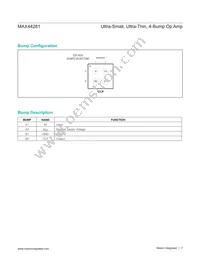 MAX44281VANS+T Datasheet Page 7