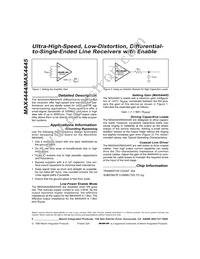 MAX4444ESE/GG8 Datasheet Page 8