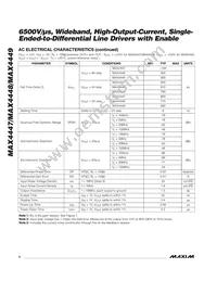 MAX4447ESE/GG8 Datasheet Page 4