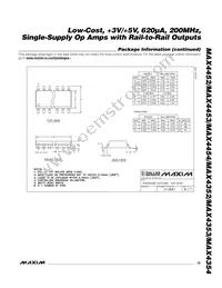 MAX4454ESD+T Datasheet Page 15