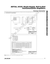 MAX4462TESA+T Datasheet Page 19