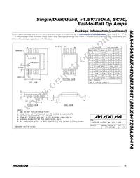 MAX4474EUA-T Datasheet Page 15