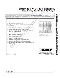 MAX4477AUA+G65 Datasheet Page 15