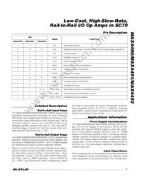 MAX4492AUD-T Datasheet Page 5