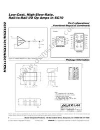 MAX4492AUD-T Datasheet Page 8