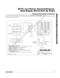 MAX4494AKA+G0N Datasheet Page 13