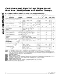 MAX4509CPE Datasheet Page 6