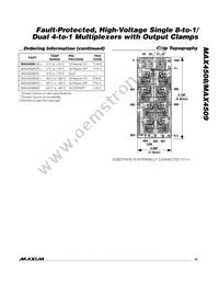 MAX4509CPE Datasheet Page 15