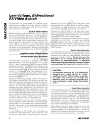 MAX4529CSA+ Datasheet Page 8