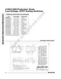 MAX4553ESE+T Datasheet Page 14