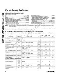 MAX4556ESE+T Datasheet Page 2