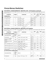 MAX4556ESE+T Datasheet Page 4