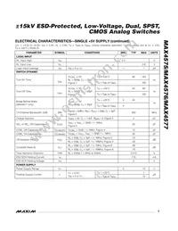 MAX4575EUA+T Datasheet Page 3