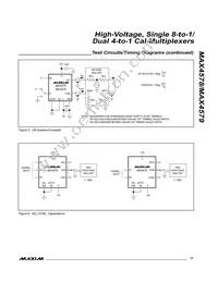MAX4578CWP+T Datasheet Page 17