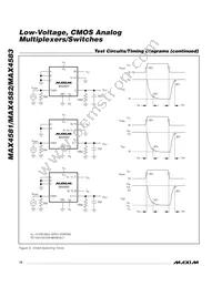 MAX4581AUE/GG8 Datasheet Page 12