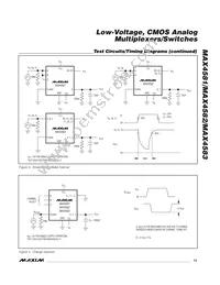 MAX4581AUE/GG8 Datasheet Page 13