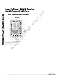 MAX4581AUE/GG8 Datasheet Page 16