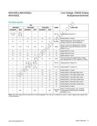 MAX4583LESE+T Datasheet Page 6
