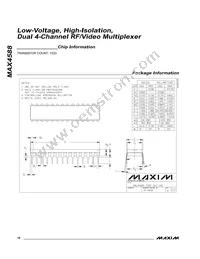 MAX4588CAI+T Datasheet Page 18