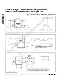 MAX4598EAP+T Datasheet Page 10