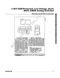 MAX4620ESD+T Datasheet Page 15