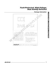 MAX4632ESE-T Datasheet Page 15