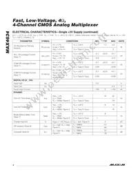 MAX4634EUB+TG002 Datasheet Page 4