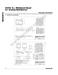 MAX4674ETE+T Datasheet Page 10