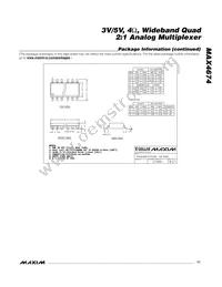MAX4674ETE+T Datasheet Page 11