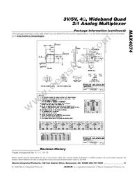 MAX4674ETE+T Datasheet Page 13