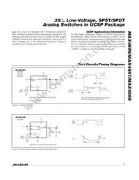 MAX4697EBT Datasheet Page 7