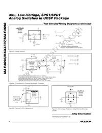 MAX4697EBT Datasheet Page 8