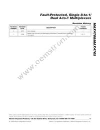 MAX4709EPE Datasheet Page 15