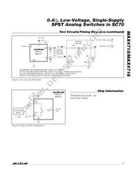 MAX4715EXK+TG51 Datasheet Page 7