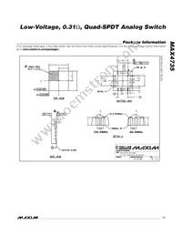 MAX4735ETE+ Datasheet Page 11