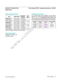 MAX4739EUD+ Datasheet Page 15