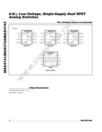 MAX4741ELA+ Datasheet Page 10