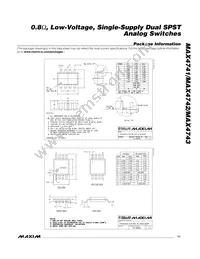 MAX4741EUA+TGA5 Datasheet Page 11