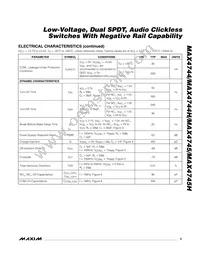 MAX4746HELB+T Datasheet Page 3