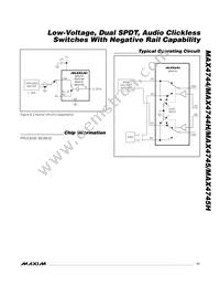 MAX4746HELB+T Datasheet Page 11