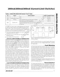 MAX4794ETT+TG40 Datasheet Page 7