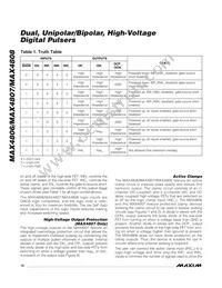 MAX4806CTN+T Datasheet Page 10