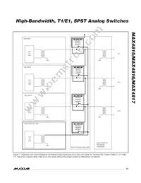MAX4817ETE+T Datasheet Page 13