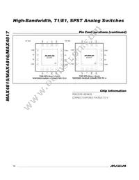 MAX4817ETE+T Datasheet Page 14
