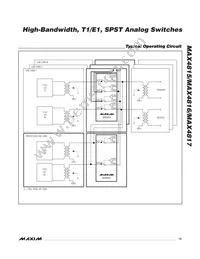 MAX4817ETE+T Datasheet Page 15
