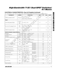 MAX4818ETE+T Datasheet Page 5