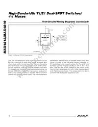 MAX4818ETE+T Datasheet Page 14