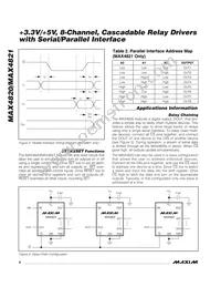 MAX4821EUP Datasheet Page 8