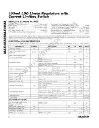 MAX4832ETT33C+T Datasheet Page 2