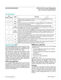 MAX4835ETT18BD2V+T Datasheet Page 7